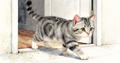 The Cat That Knocked the Laundry Basket Sideways