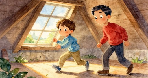 The Sliding Blueprint in the Attic