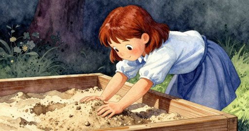 The Sand Crater Under the Dock