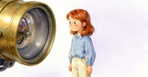 The Accidental Line Under the Brass Lens Arm