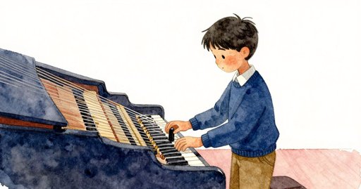 A Moth on the Piano Strings