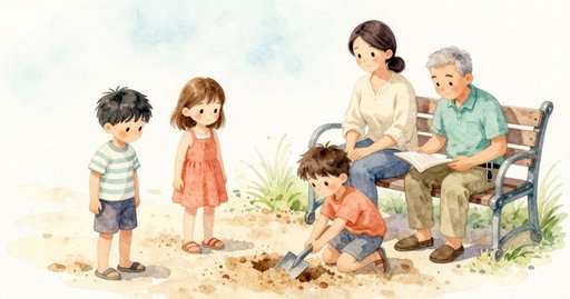 Three Handfuls of Damp Sand Make the Sandbox Tunnel Hold