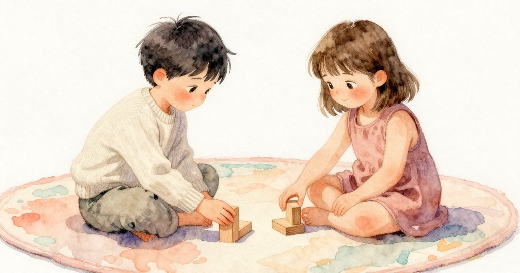 Verity 注視 傾斜 的 頂塊 說「它 稍微 滑動」，Arlo 在 另一側 謹慎 推入 平木塊，兩人 發展 緊張 但專注