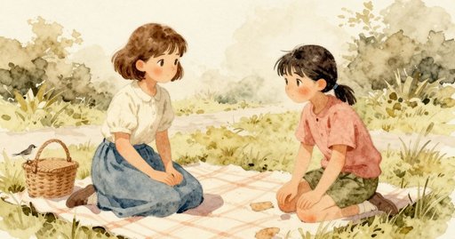 A Tern at the Picnic Blanket: Basket Lid Trouble