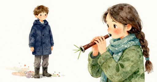 Tin Whistle by the Dripping Fence in Fog