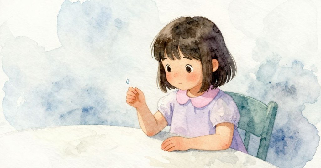 Vera 手 指 上 有 一滴 涼水 靜靜 停 在 指尖 手 放 在 桌上 小小 片刻 發展