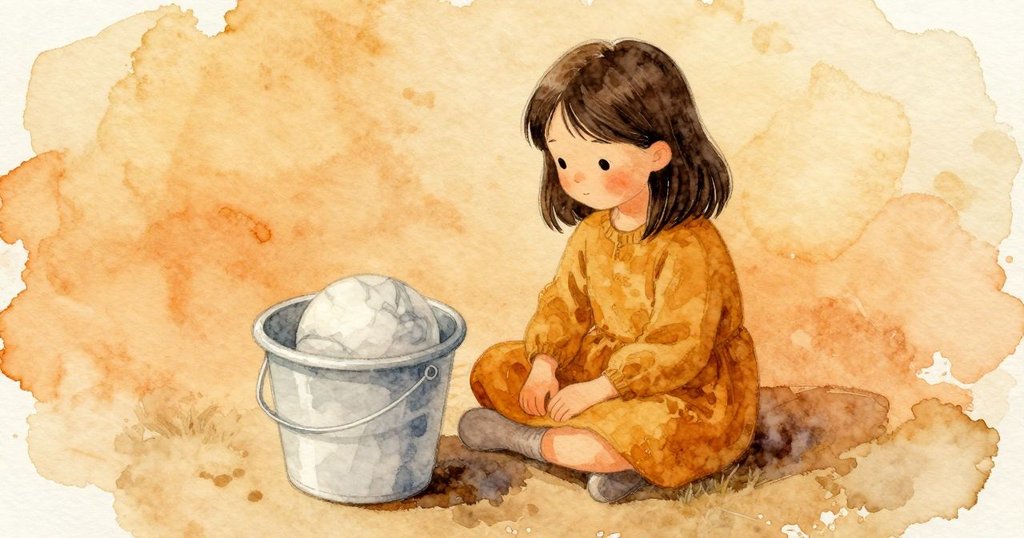 薄把手滑落敲到 Yasmin 腳跟,桶內的玻璃彈珠清脆卡住停住,情節達到高潮片刻