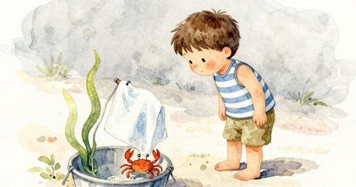 Hermit Crab Starts a Bucket Clang