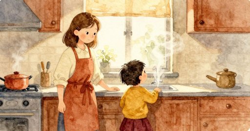 The Recipe Card That Slid Off the Kitchen Easel