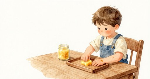 Wax Flakes Block the Jar Mouth During Honey Pour