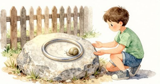 A Bubble Pops by the Stone Bowl