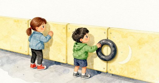 Bumper Car Barrier Star Revealed by Gentle Bumps
