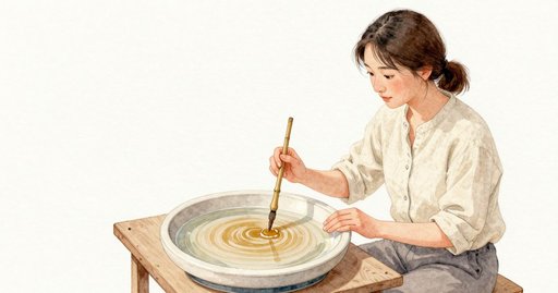 Gold Seams and a Mended Bowl at the Kintsugi Table