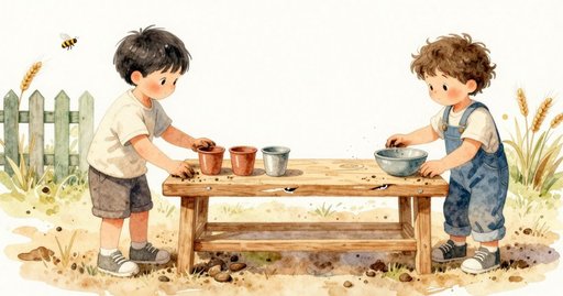 Mud Cups, a Wobbly Plank, and the Final Drop of Water