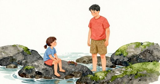 Square of Light on Katia's Knee