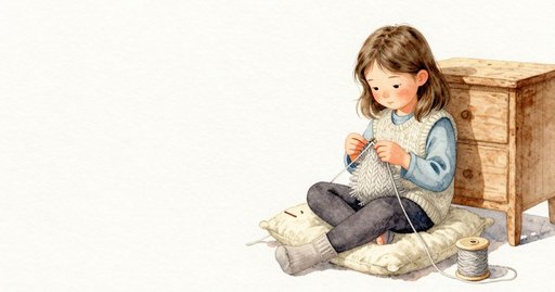Balloon Bumps the Yarn Thread
