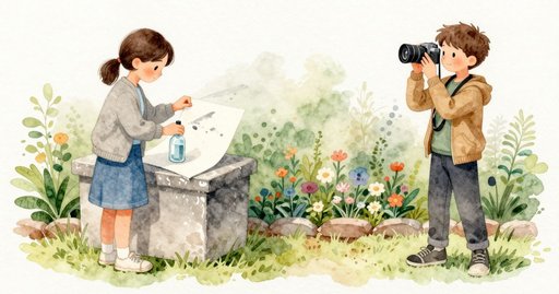 Sprinklers Start and the Fountain Spray Changes Mid-Sketch