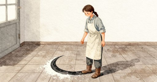 From Drip to Oil: The Mark Beneath the Hopper at the Mill