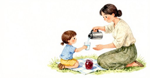Blue Napkin and the Hidden Coin