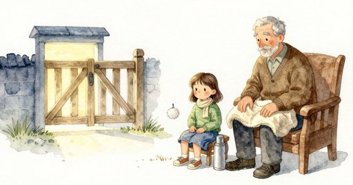 Steam at the Cup Rim and a Beetle