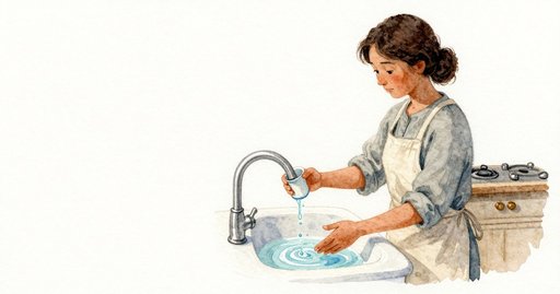 The Wooden Spoon and the Drop from the Lid