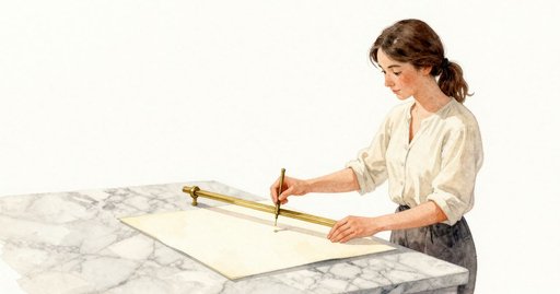 Scattered Test Strips on the Marble Counter