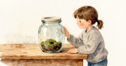 Terrarium Drip and Glass Ring on the Afternoon Shelf