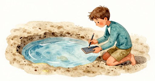 Ripple at the Sand Rings