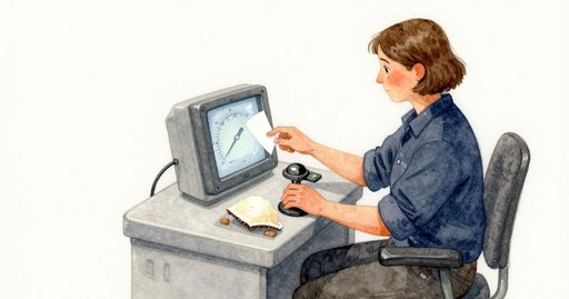 The Joystick Lag and the Pencil Line on the Clipboard