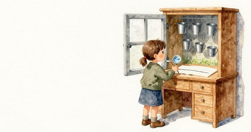A Thrush Taps on the Weather Station Windowsill