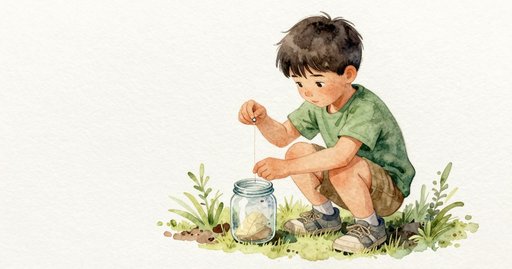 Dew Drop Falls Into the Jar