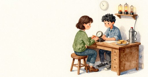 The Clock Tick and the Tuning Dial Meet on One Beat
