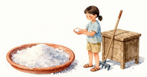 Salt Plate on the Rim, Softening in the Shallow Water