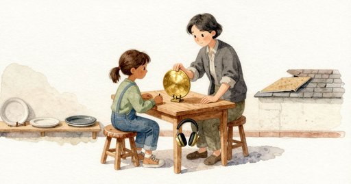 Sand on Brass: A Change at the Chladni Plate's Rim