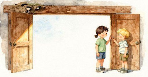 A Dark Line on the Doorframe and a Swaying Bobbin