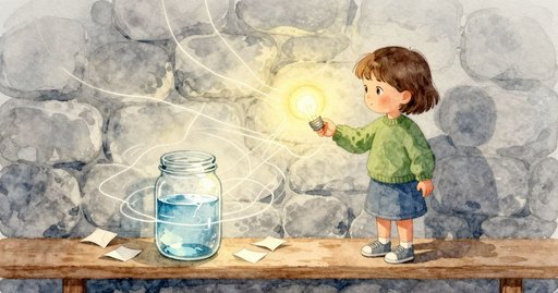 Water Jar Sends Ripples Across the Cellar Wall