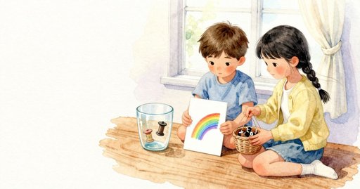 The Bobbin That Moved the Rainbow on the Card